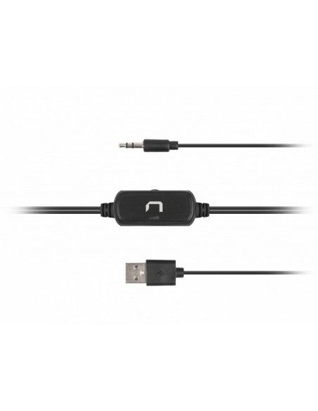 NATEC COUGAR Negro Alámbrico 6 W