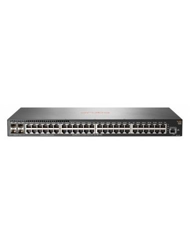 Aruba, a Hewlett Packard Enterprise company Aruba 2930F 48G 4SFP+ Gestionado L3 Gigabit Ethernet (10 100 1000) 1U Gris