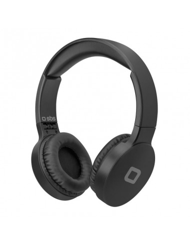 SBS TEHEADPHDJBEATK auricular y casco Auriculares Diadema Conector de 3,5 mm Negro