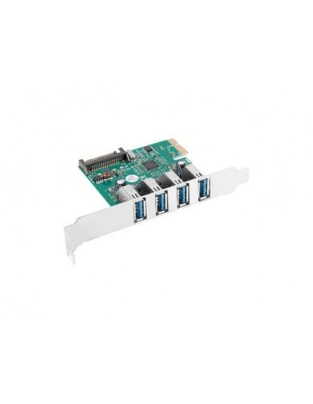 Lanberg PCE-US3-004 tarjeta y adaptador de interfaz Interno USB 3.2 Gen 1 (3.1 Gen 1)