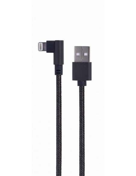 Gembird CC-USB2-AMLML-0.2M cable USB 0,2 m USB 2.0 USB A Micro-USB B Lightning Negro