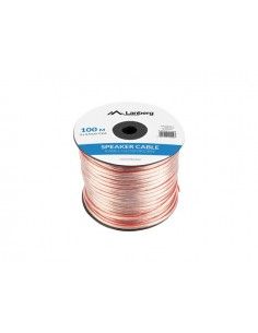 Lanberg SC-2X25-10CC-1000-TR cable de audio 100 m Cobre
