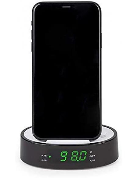 TVTECH GIGATEL 580QI RADIO-RELOJ DESPERTADOR CON CARGADOR INALÁMBRICO - Imagen 3