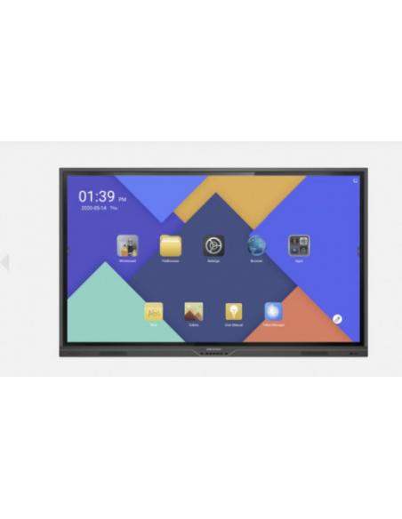 HIKVISION PANTALLA INTERACTIVA 86" 4K / IR TOUCH / ANDROID 8.0 / 3GB / ALMAC INT 32GB / 20 PUNTOS / 500 CD/M2 / 6000:1 / HDMI X2