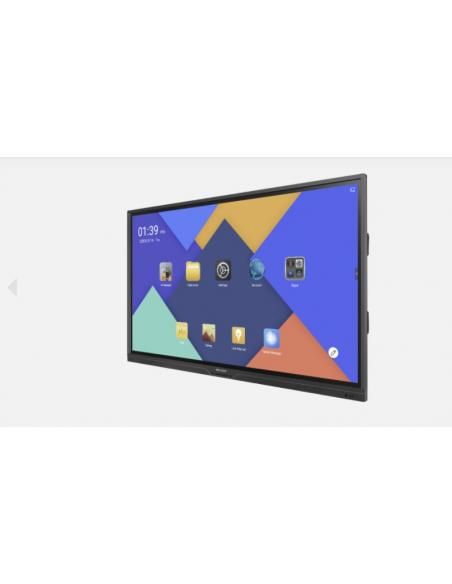 HIKVISION PANTALLA INTERACTIVA 86" 4K / IR TOUCH / ANDROID 8.0 / 3GB / ALMAC INT 32GB / 20 PUNTOS / 500 CD/M2 / 6000:1 / HDMI X2