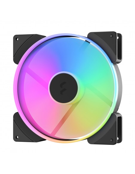 Fractal Design Prisma AL-18 PWM Carcasa del ordenador Ventilador 18 cm Negro, Blanco 2 pieza(s)