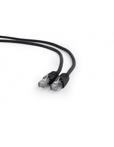 Gembird PP6U-0.25M BK cable de red Negro 0,25 m Cat6 U UTP (UTP)
