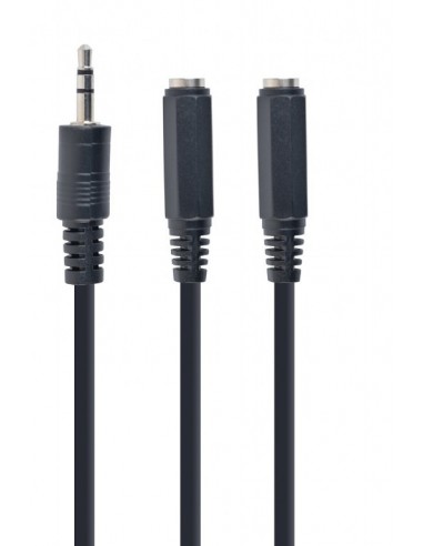 Gembird CCA-415-0.1M cable de audio 0,1 m 3,5mm 2 x 3.5mm Negro