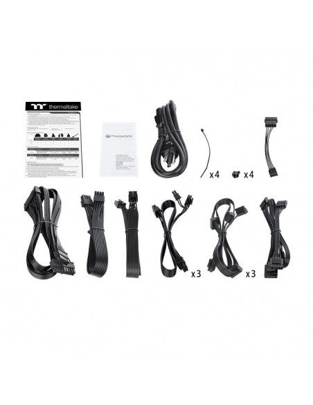 Thermaltake PS-TPD-1000FNFAGE-1 unidad de fuente de alimentación 1000 W 24-pin ATX ATX Negro