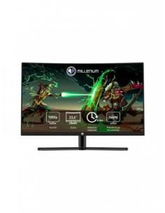 MONITOR GAM MILLENIUM 24" CURVO FHD, 165hz,1920x1080,4ms,HDMI,Display Port,16:9. - Imagen 1