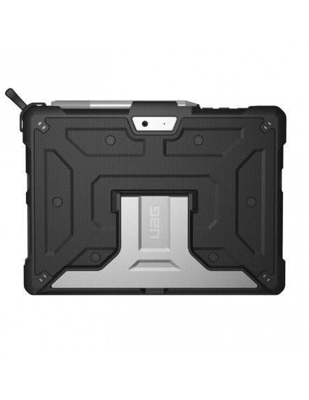 Urban Armor Gear Metropolis 25,4 cm (10") Funda Negro, Plata