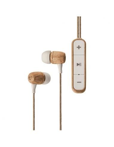 AURICULARES MICRO ENERGY SISTEM ECO BT BEECH WOOD - Imagen 1