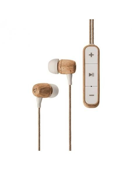 AURICULARES MICRO ENERGY SISTEM ECO BT BEECH WOOD - Imagen 1