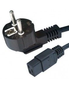 Gembird Type F C19 1.8m Negro Enchufe tipo F C19 acoplador