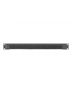 Lanberg AK-1103-B accesorio de bastidor Panel pasacables con cepillo
