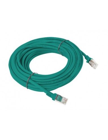 Lanberg PCU5-10CC-1000-G cable de red Verde 10 m Cat5e U UTP (UTP)