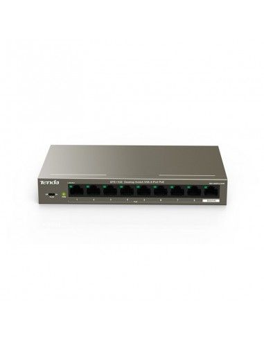 Tenda TEF1109TP-8-102W switch Fast Ethernet (10 100) Energía sobre Ethernet (PoE) Negro