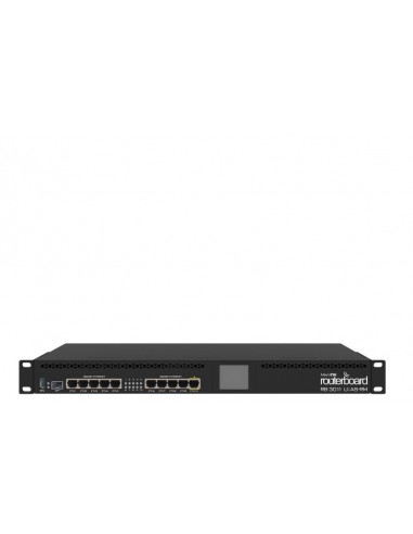 Mikrotik RB3011UIAS-RM router Gigabit Ethernet Negro