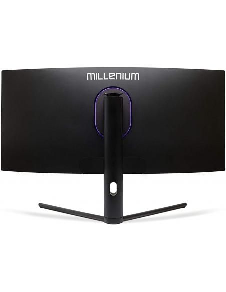 MONITOR GAM MILLENIUM 34" CURVO FHD,IPS, 165hz,3440x1440,1ms,HDMI,Display Port,21:9,WHITE - Imagen 3