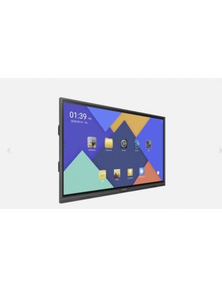 HIKVISION PANTALLA INTERACTIVA 75" 4K / IR TOUCH / ANDROID 8.0 / 3GB / ALMAC INT 32GB / 20 PUNTOS / 500 CD/M2 / 6000:1 / HDMI X2