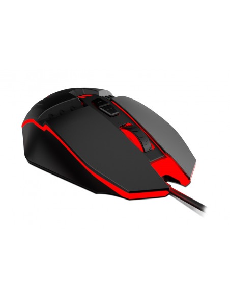 Krom Kalax ratón mano derecha USB tipo A Óptico 3200 DPI