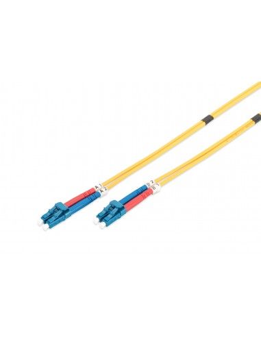 Digitus Cable de conexión modo único de fibra óptica, LC LC