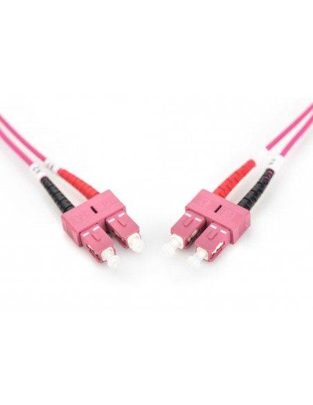 Digitus Cable de conexión multimode de fibra óptica, OM4, SC SC