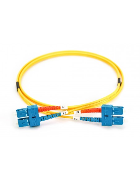 Digitus Cable de conexión modo único de fibra óptica, SC SC