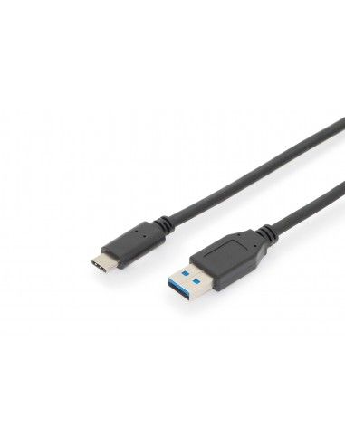 Digitus Cable de conexión USB Type-C™, Gen2, Type-C™ a A