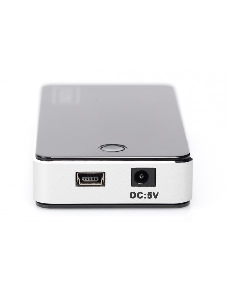 Digitus Concentrador USB 2.0 de 7 puertos
