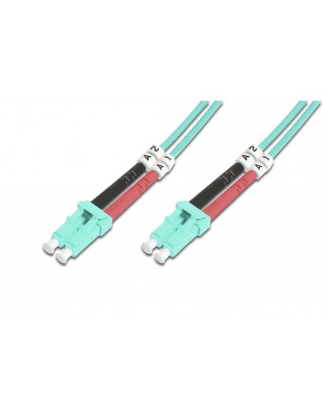 Digitus Cable de conexión de fibra óptica multimode OM 3, LC LC