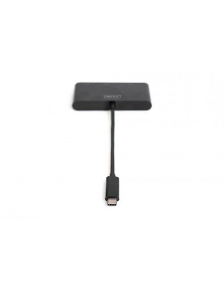 Digitus Adaptador de monitor triple USB-C™ 3 en 1 (HDMI, DP, VGA)