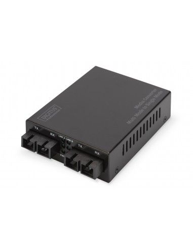 Digitus Convertidor de medios Gigabit multimodo monomodo SC SC
