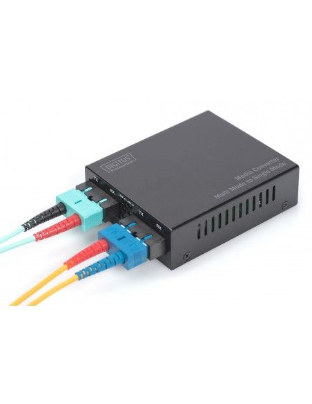 Digitus Convertidor de medios Gigabit multimodo monomodo SC SC