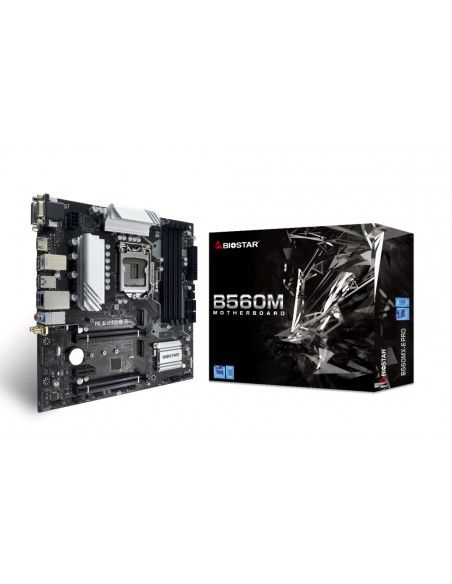 Biostar B560MX-E PRO Intel B560 LGA 1200 micro ATX