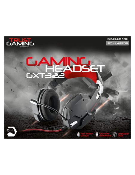 TRUST AURICULARES + MIC GAMING GXT 322 - Imagen 6