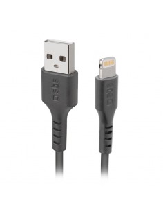 SBS TECABLEUSBIP589K cable USB 1 m USB 2.0 USB A Lightning Negro