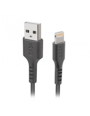 SBS TECABLEUSBIP589K cable USB 1 m USB 2.0 USB A Lightning Negro