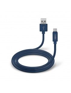 SBS TECABLPOLOTYPECB cable USB 1 m USB 2.0 USB A USB C Azul