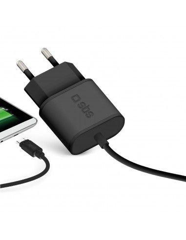 SBS TETRTC3AUL cargador de dispositivo móvil Negro Interior