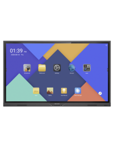 HIKVISION PANTALLA INTERACTIVA 65" 4K / IR TOUCH / ANDROID 8.0 / 3GB / ALMAC INT 32GB / 20 PUNTOS / 500 CD/M2 / 6000:1 / HDMI X2