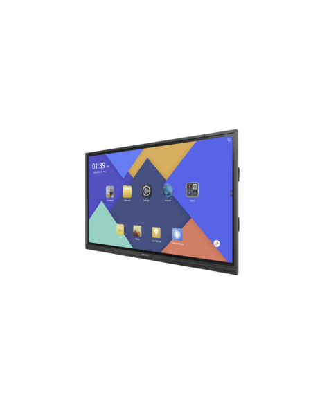 HIKVISION PANTALLA INTERACTIVA 65" 4K / IR TOUCH / ANDROID 8.0 / 3GB / ALMAC INT 32GB / 20 PUNTOS / 500 CD/M2 / 6000:1 / HDMI X2