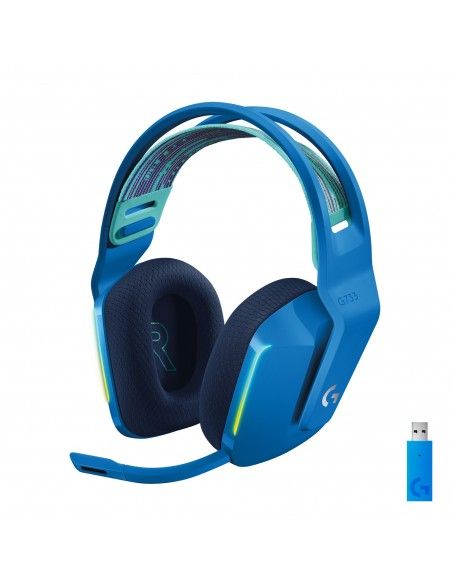 Logitech G G733 Wireless Headset Auriculares Diadema Azul