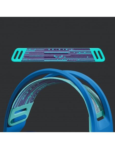 Logitech G G733 Wireless Headset Auriculares Diadema Azul