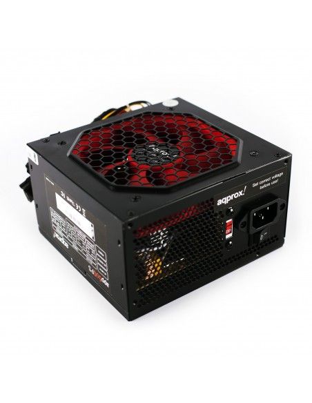 Approx APP500PSV2 unidad de fuente de alimentación 500 W 20+4 pin ATX ATX Negro