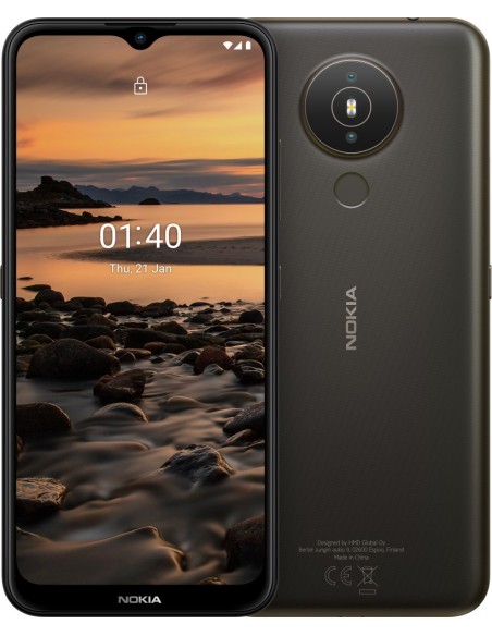 Nokia 1.4 16,5 cm (6.5") SIM doble Android Q Go edition 4G MicroUSB 2 GB 32 GB 4000 mAh Carbón vegetal