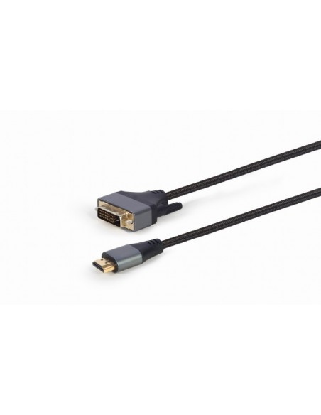 Gembird CC-HDMI-DVI-4K-6 adaptador de cable de vídeo 1,8 m HDMI tipo A (Estándar) Negro