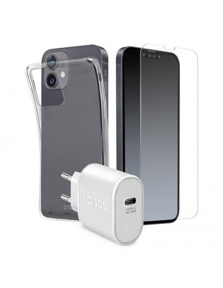 SBS KIT31IP1361 kit arrancador para teléfono móvil Transparente, Blanco