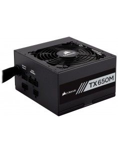 Corsair TX650M unidad de fuente de alimentación 650 W 20+4 pin ATX ATX Negro