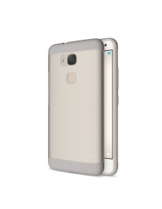 FUNDA BQ AQUARIS V HIBRIDA GRIS - Imagen 1